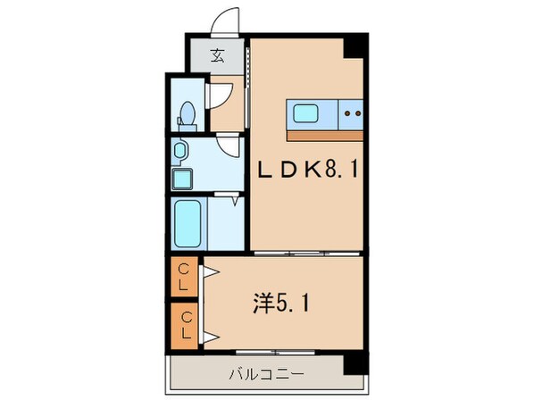 グランメール岡本の物件間取画像